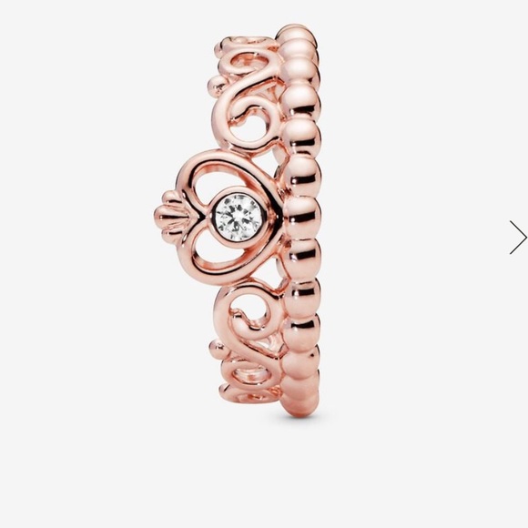 Pandora Princess Tiara Crown Ring - Picture 2 of 13
